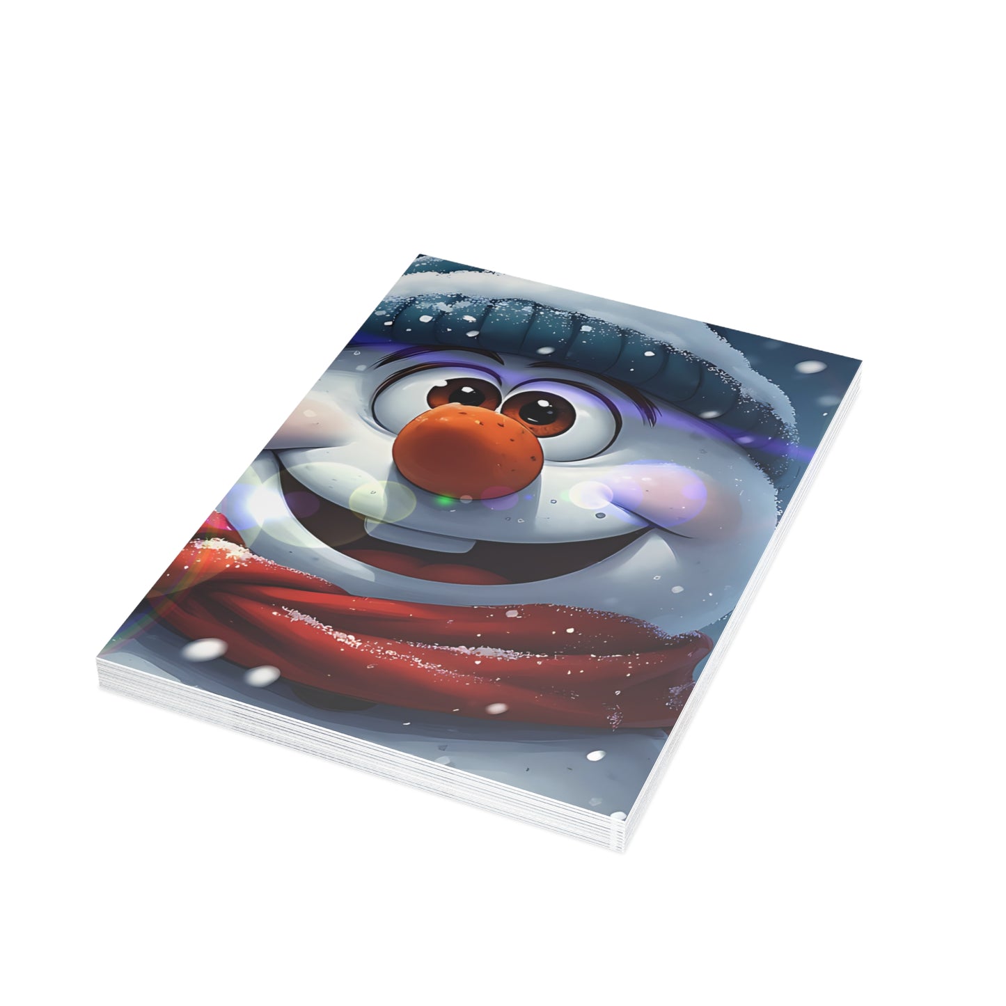Goofy Snowman (Christmas Selfies) Postcard Bundles (envelopes included)