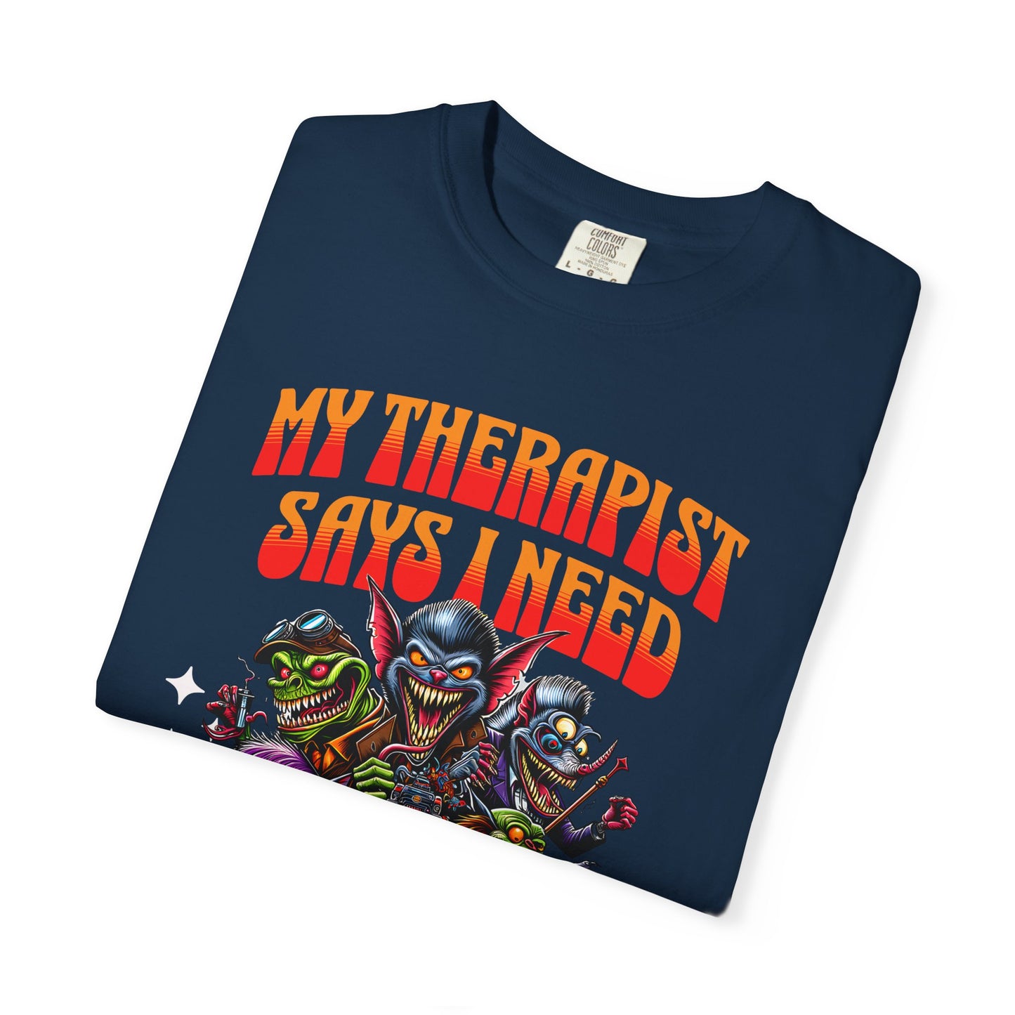 My Therapist Says I Need More Torque T-Shirt, Funny Graphic Tee, Unisex Casual Top, Gift for Car Enthusiasts, Humor Apparel