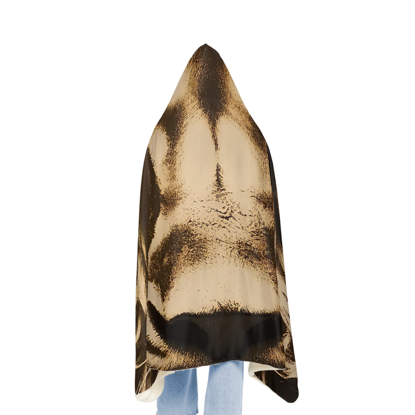 Cozy Lion Snuggle Blanket - Perfect for Movie Nights, Gifting, Home Decor, Camping, Animal Lovers