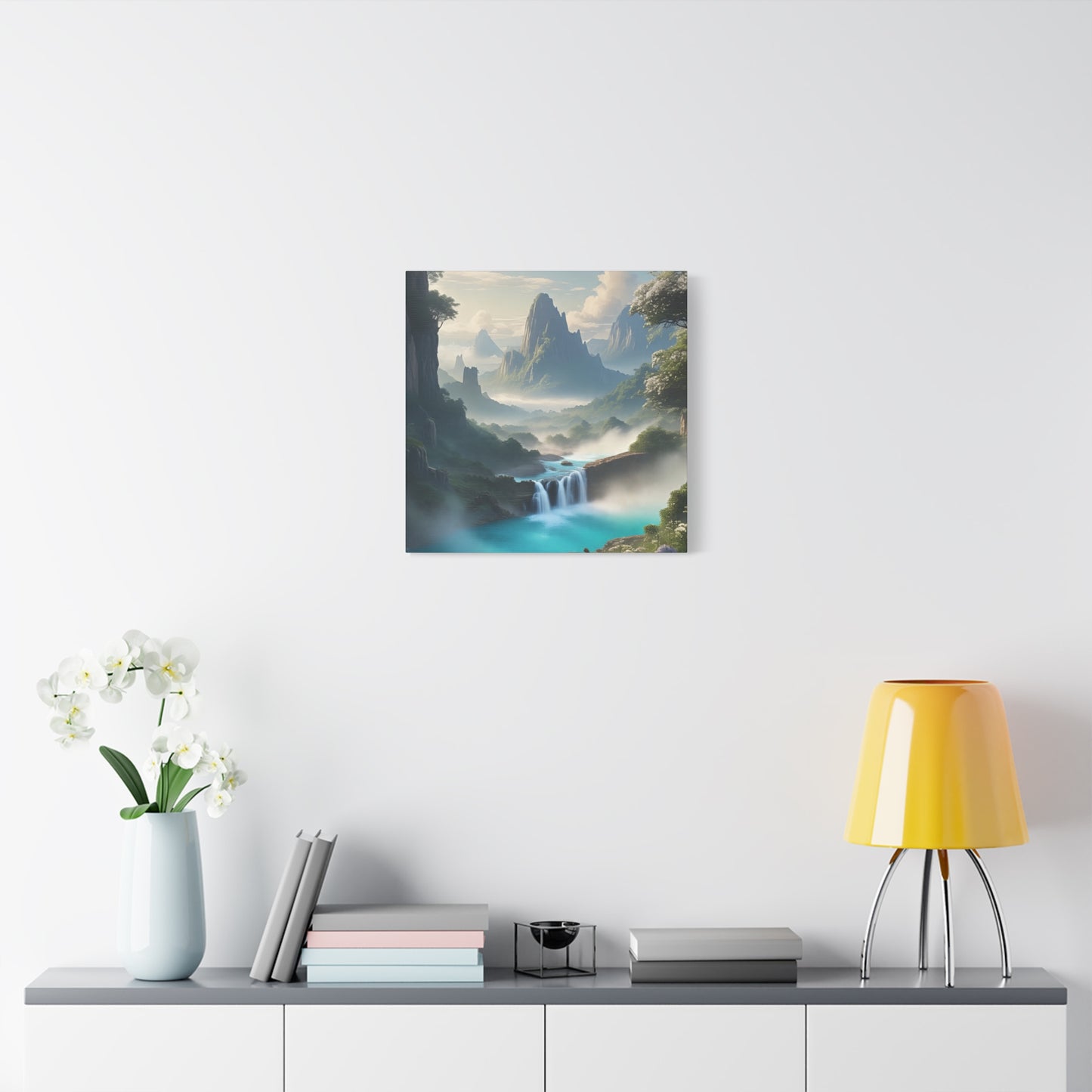Scenic Landscape Canvas Print, Wall Art Decor, Home Decoration, Nature Wall Art, Gift for Nature Lovers, Tranquil Art for Living Room