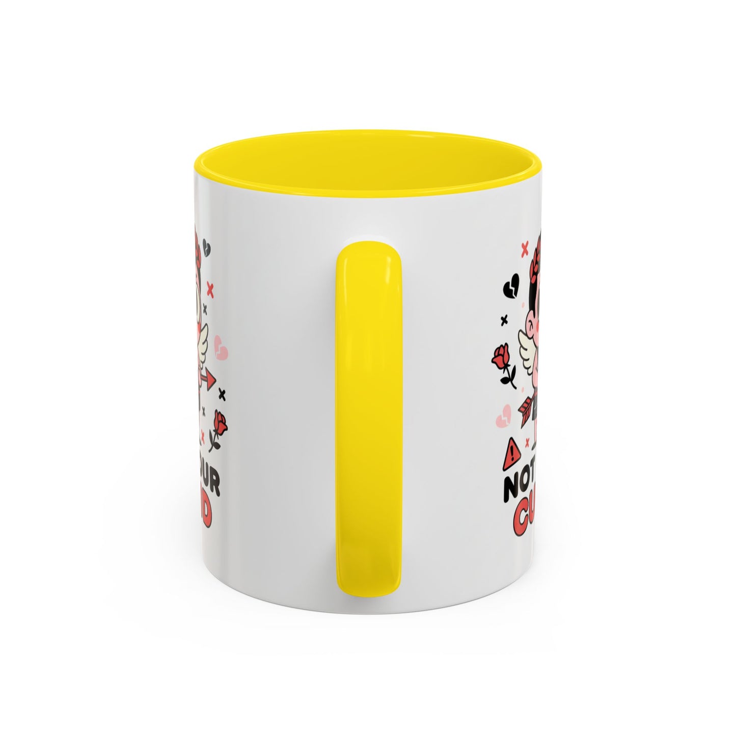 Cheeky Anti-Valentine Accent Coffee Mug — 11/15oz