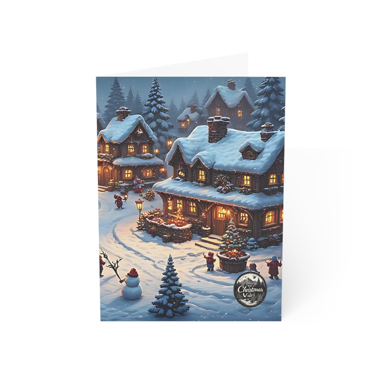 Winter Wonderland Greeting Cards - Cozy Holiday Cards for Christmas, Seasonal Greetings, Festive Wishes, Winter Joy, Holiday Cheer