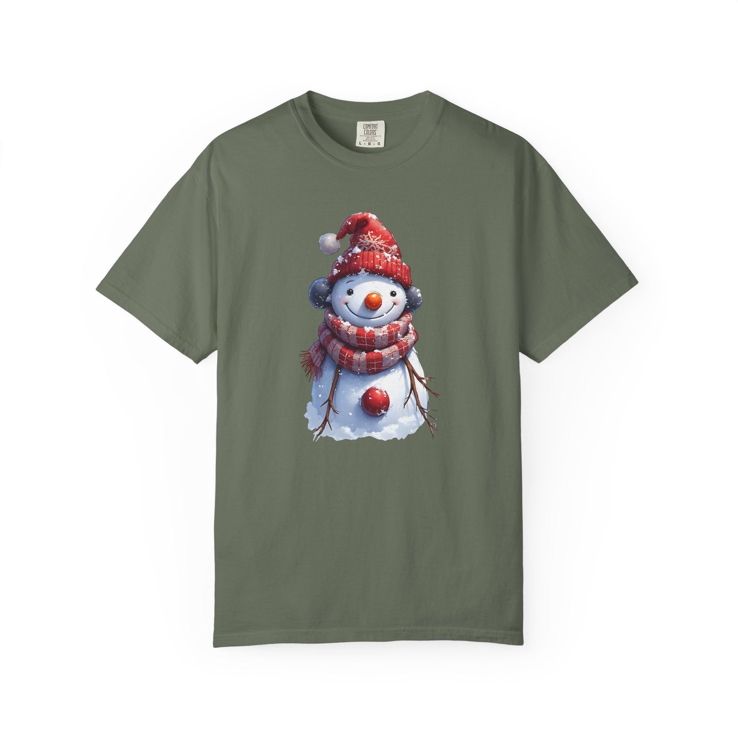 Snowman Holiday T-Shirt — Cute Winter Snowman Graphic Tee