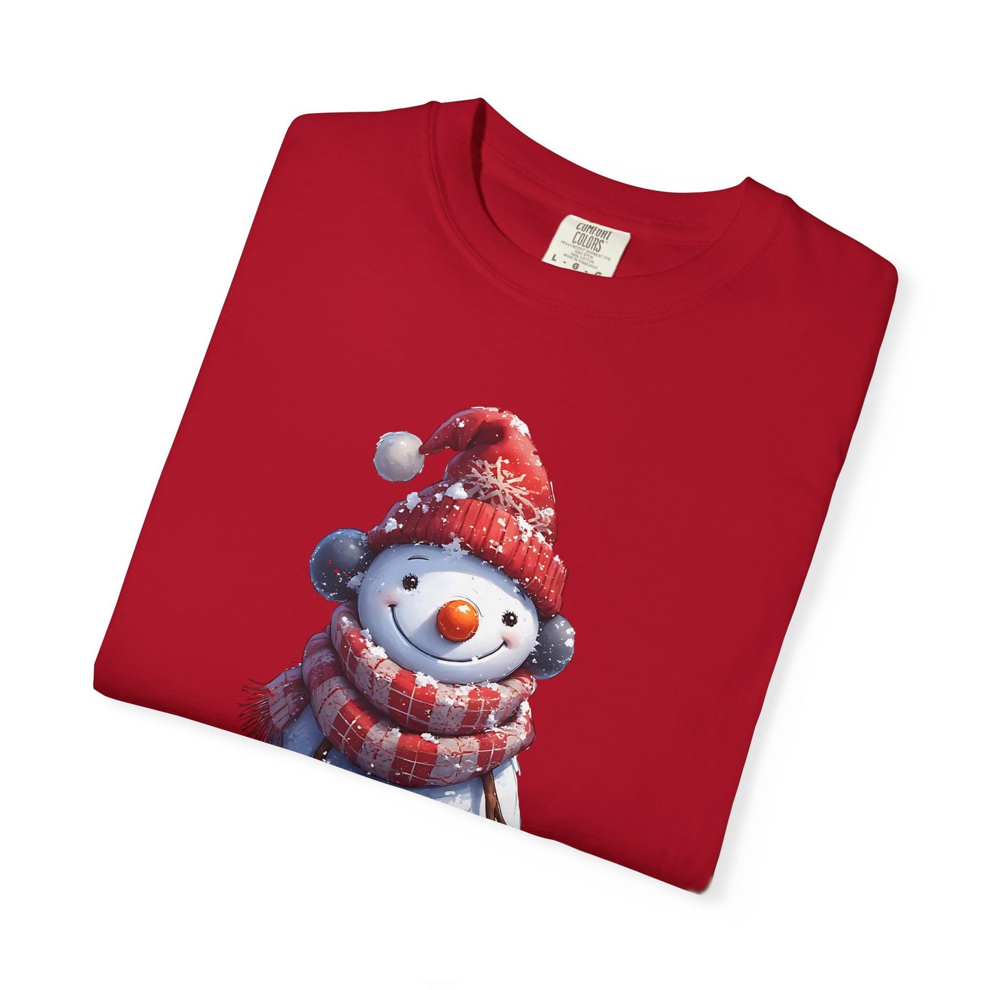 Snowman Holiday T-Shirt — Cute Winter Snowman Graphic Tee