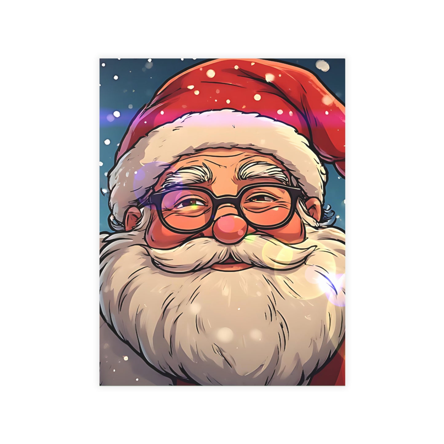 Santa (Christmas Selfies) Postcard Bundles (envelopes included)