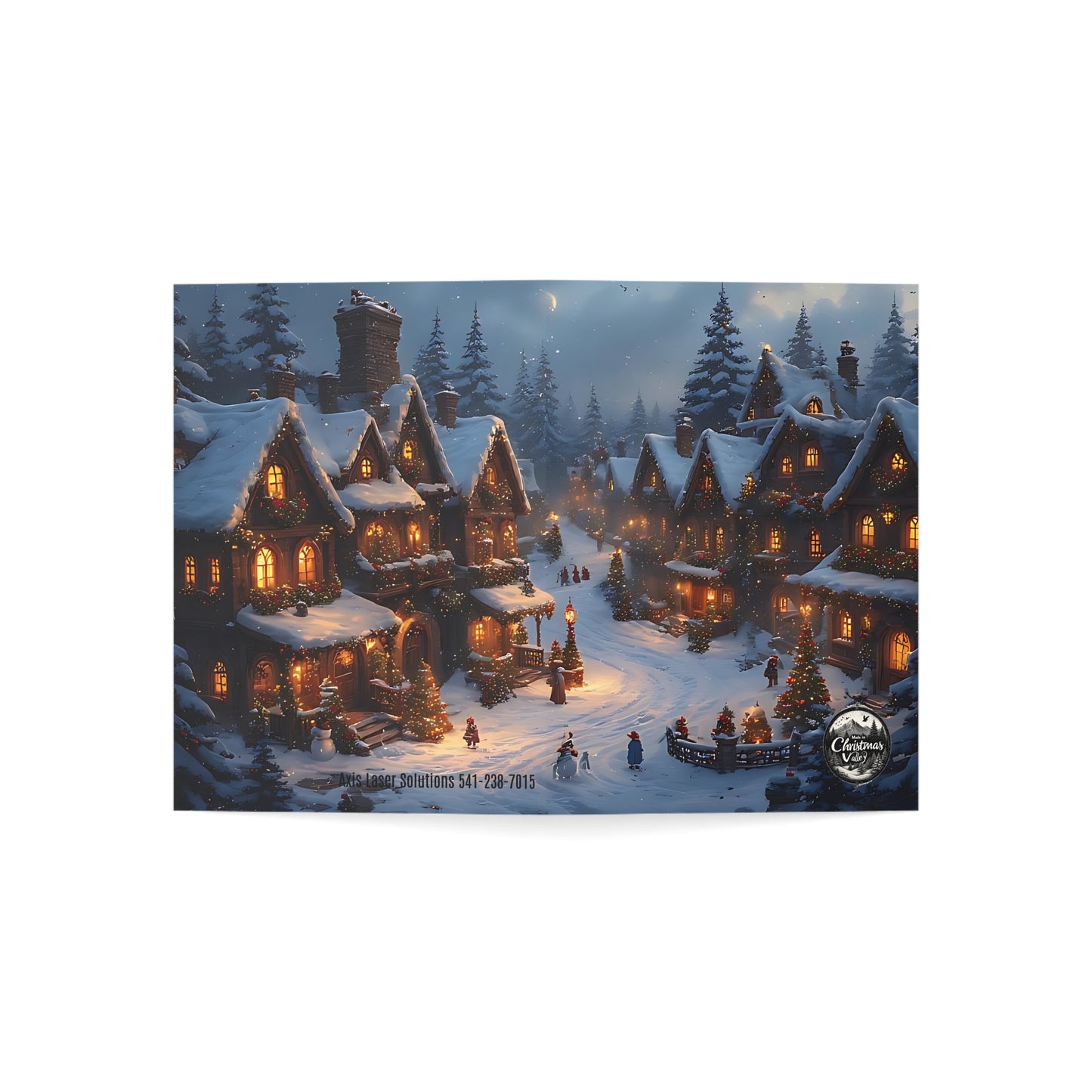 Cozy Winter Greeting Cards - Holiday Cheer, Christmas Wishes, Seasonal Greetings, Set of 1, 10, 30, 50pcs, Festive Cards for All Occasions