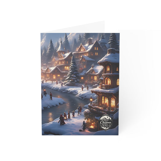 Winter Wonderland Greeting Cards - Perfect for Christmas, Holiday Cards, Winter Celebrations, Festive Greetings, Seasonal Greetings