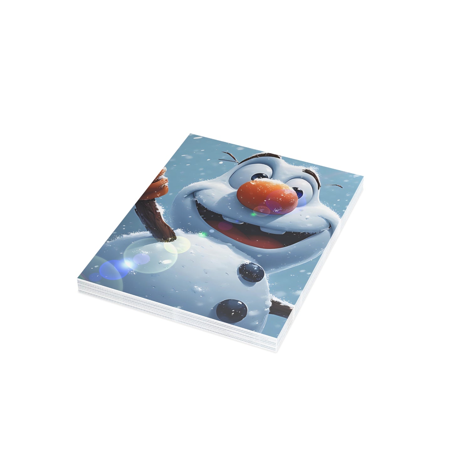 Dancing Snowman (Christmas Selfies) Postcard Bundles (envelopes included)