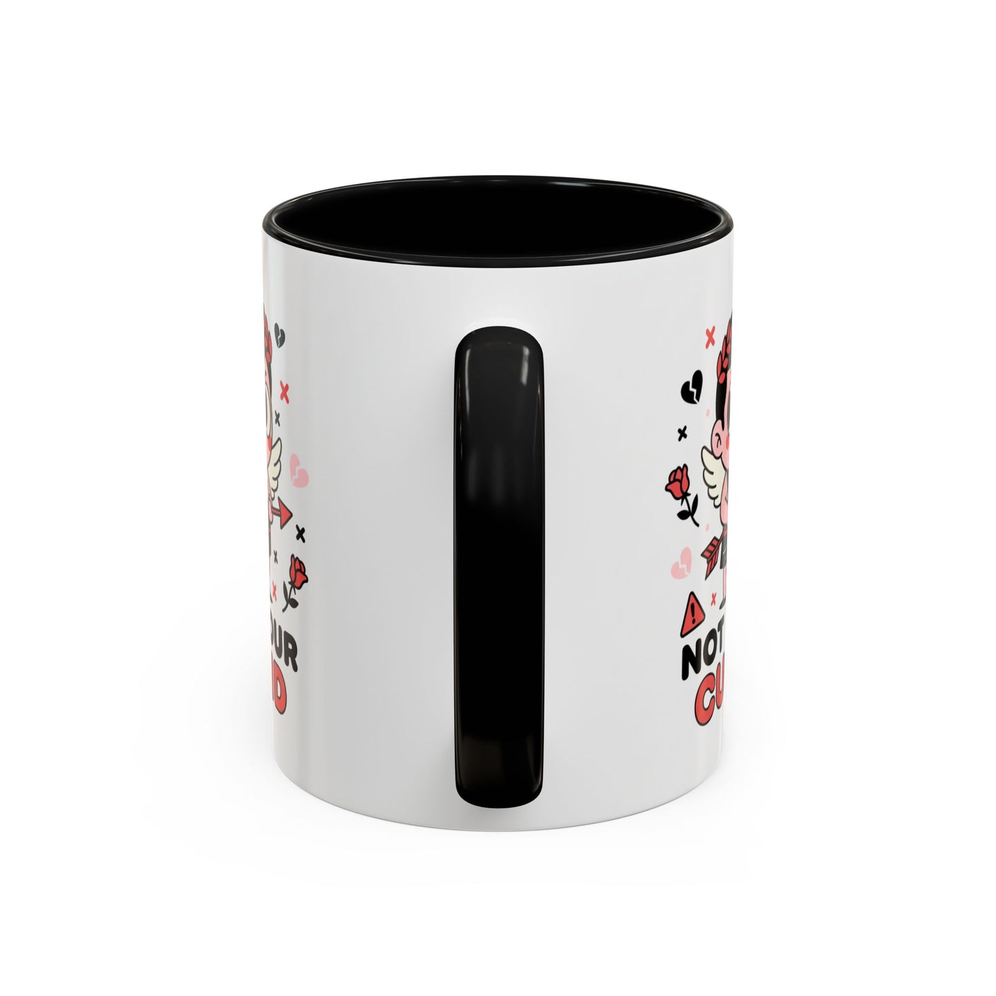 Cheeky Anti-Valentine Accent Coffee Mug — 11/15oz