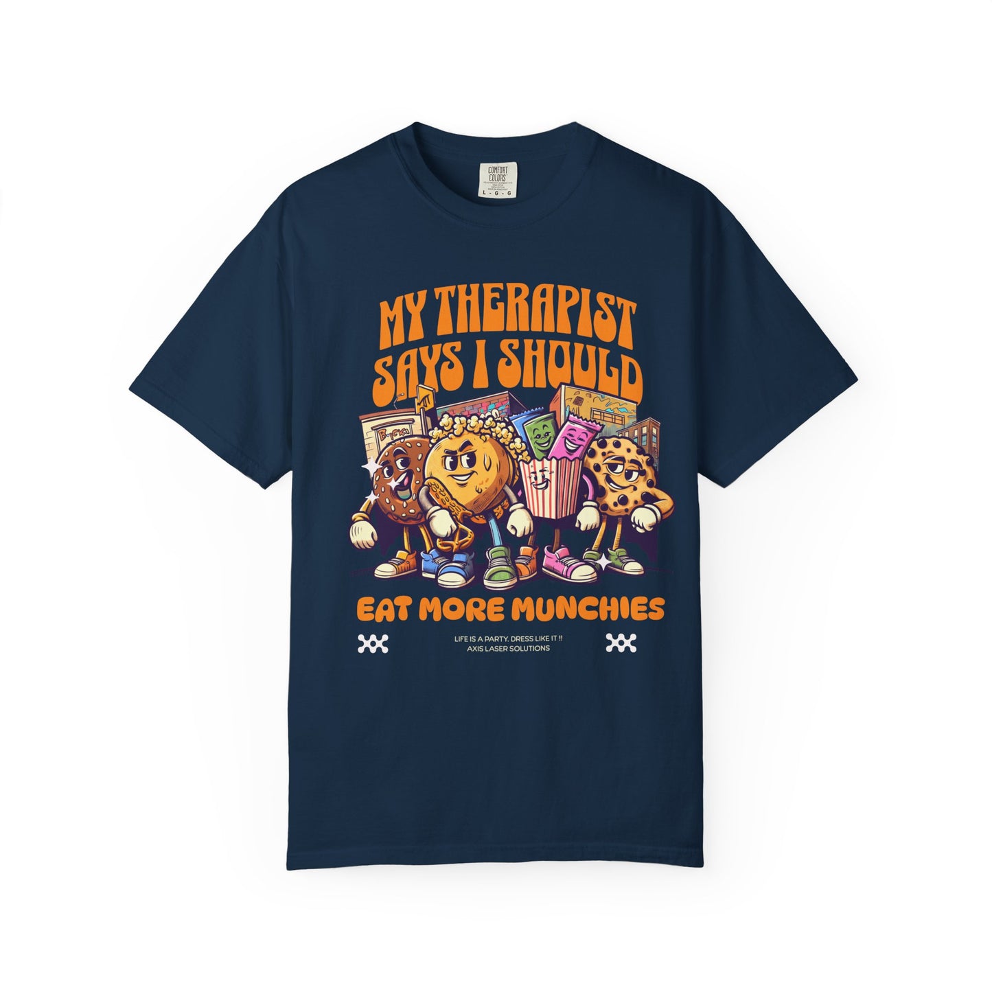 Funny Foodie T-Shirt, My Therapist Says I Should Eat More Munchies, Cute Snack Tee, Unisex Humor Shirt, Gift for Food Lovers, Birthday [...]