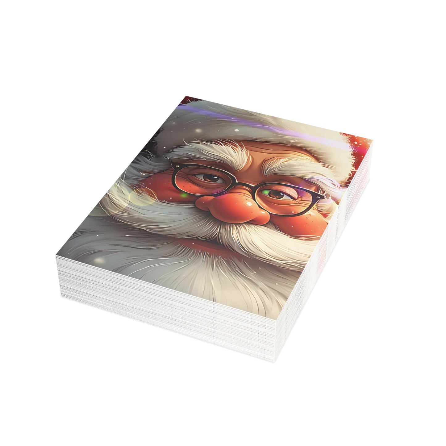 Santa close-up (Christmas Selfies) Postcard Bundles (envelopes included)