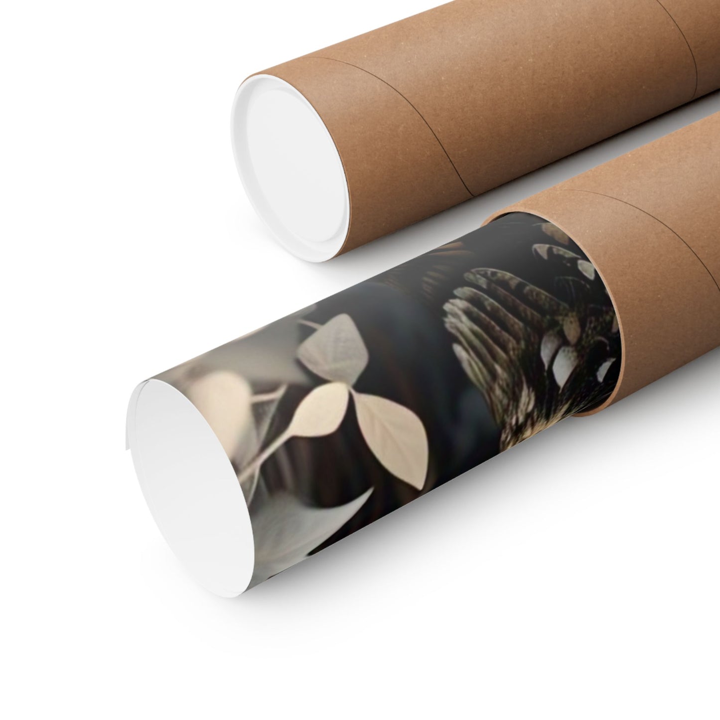 Majestic Owl Matte Vertical Poster - Nature Wall Art for Home Decor