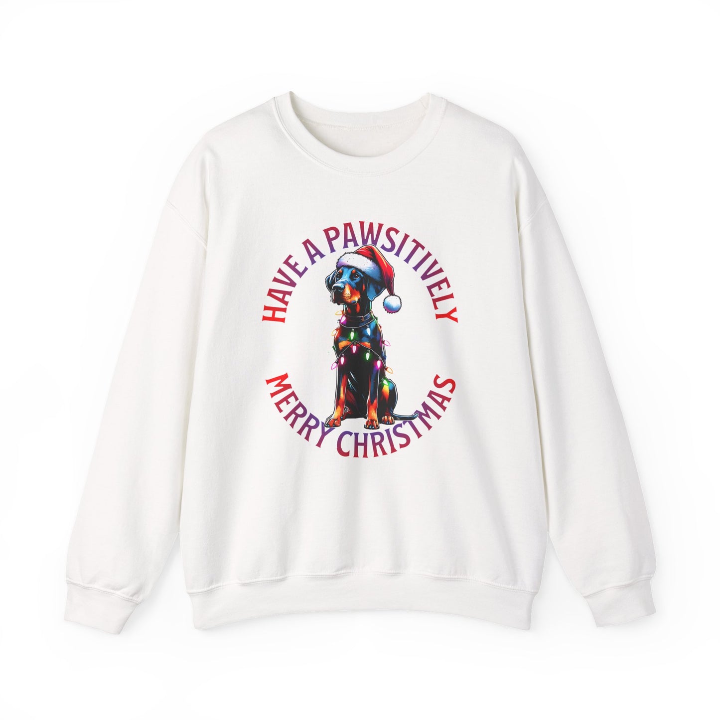Christmas Dog Sweatshirt – "Have a Pawsitively Merry Christmas" Holiday Crewneck