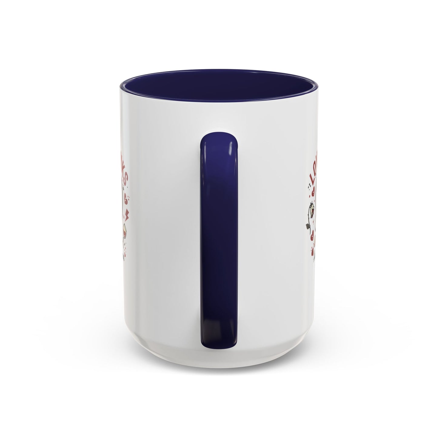 Coffee Mug — "Love Stinks" Anti-Valentine Heart Accent Mug (11/15oz)