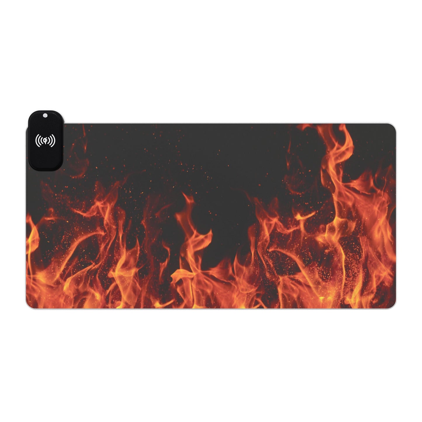 Inferno LED Gaming Mouse Pad with Wireless Charging — Inferno