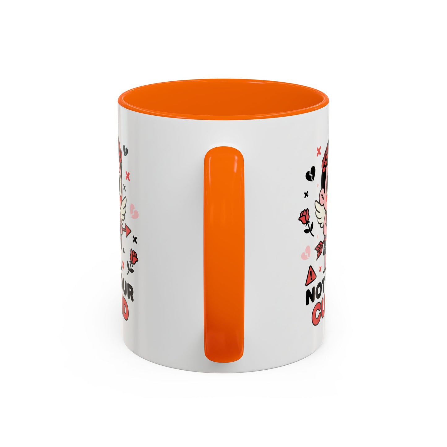 Cheeky Anti-Valentine Accent Coffee Mug — 11/15oz