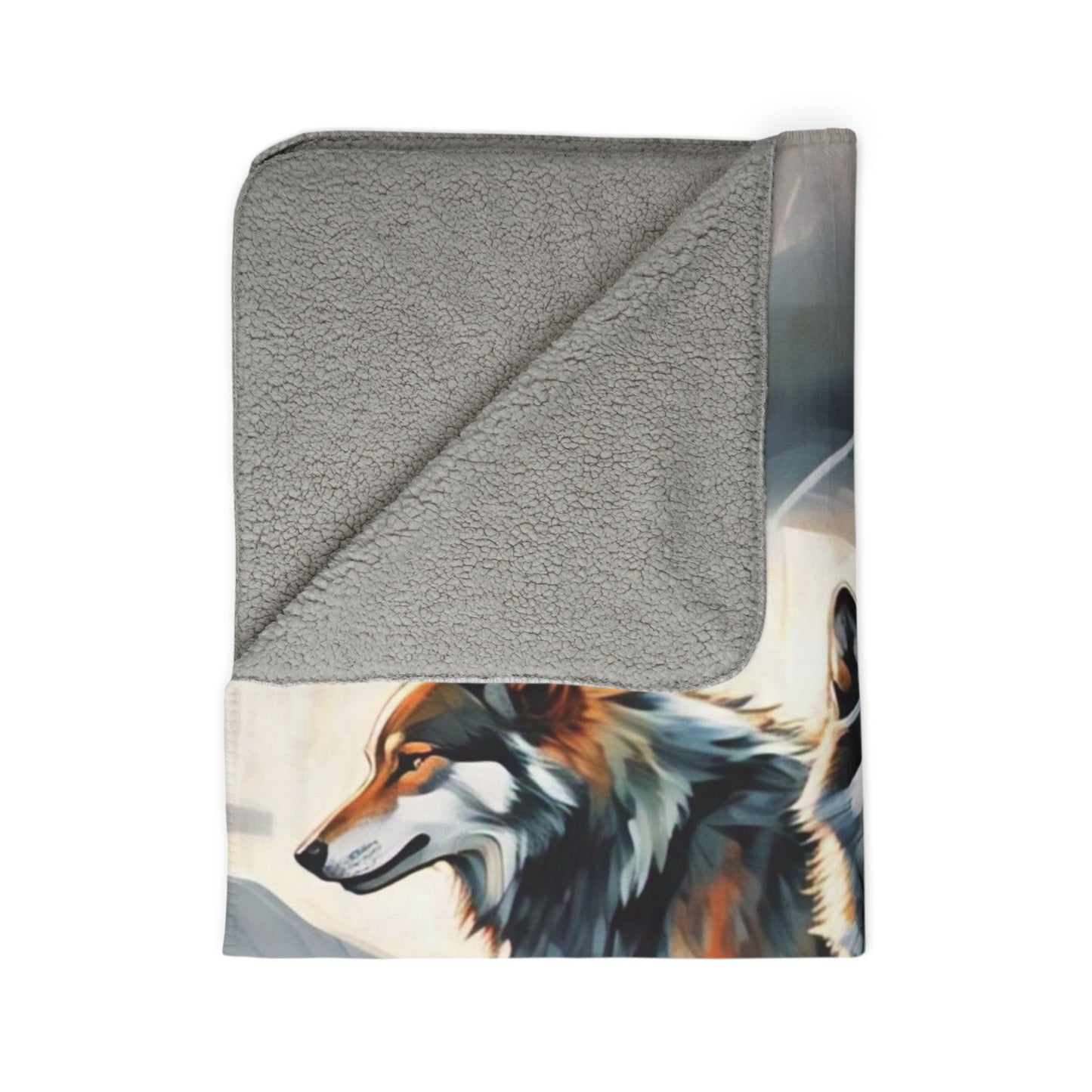 Cozy Wolf Fleece Sherpa Blanket | Warm Throw, Animal Lovers Gift, Home Decor, Camping Blanket, Sleepover Essential, Gift for Nature [...]