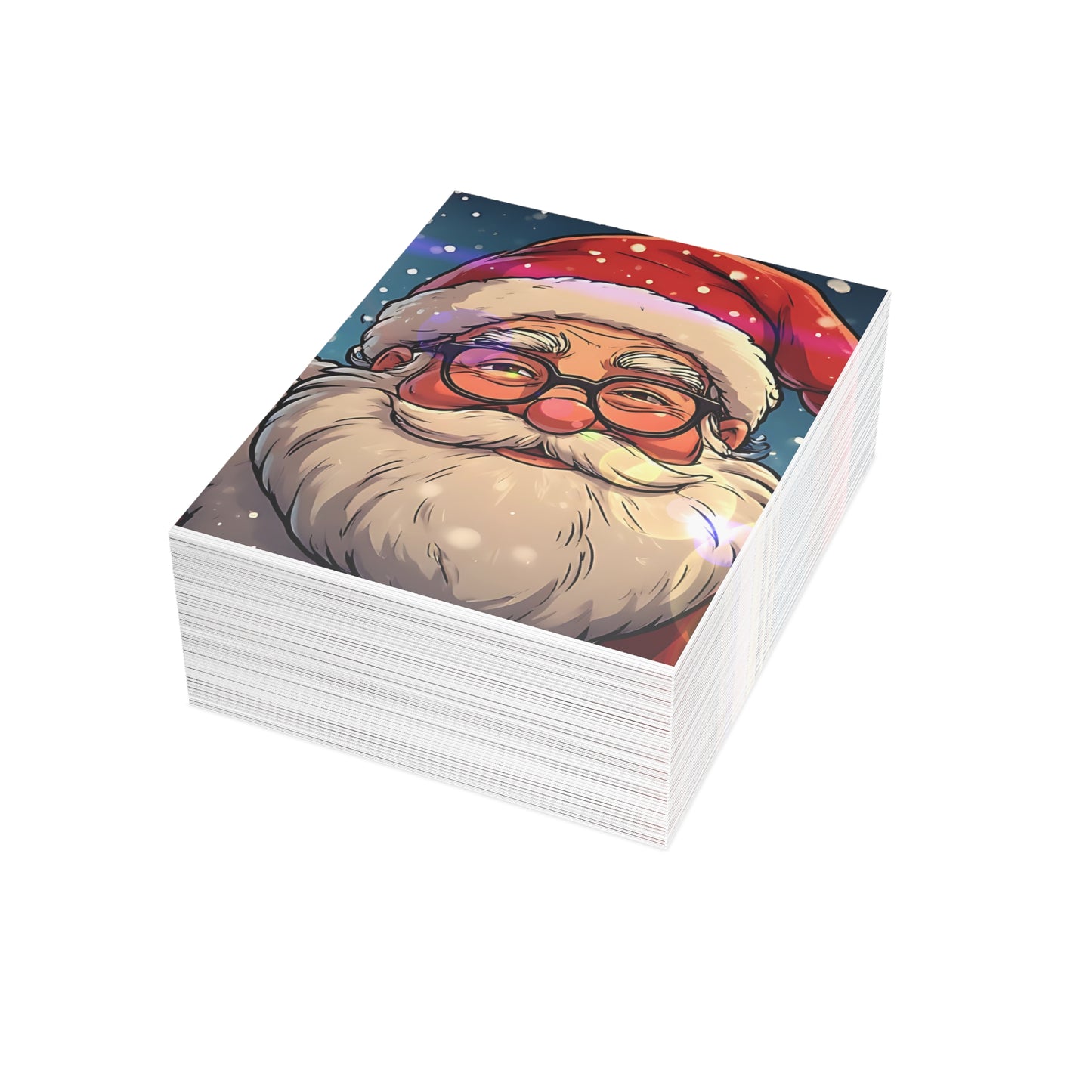 Santa (Christmas Selfies) Postcard Bundles (envelopes included)