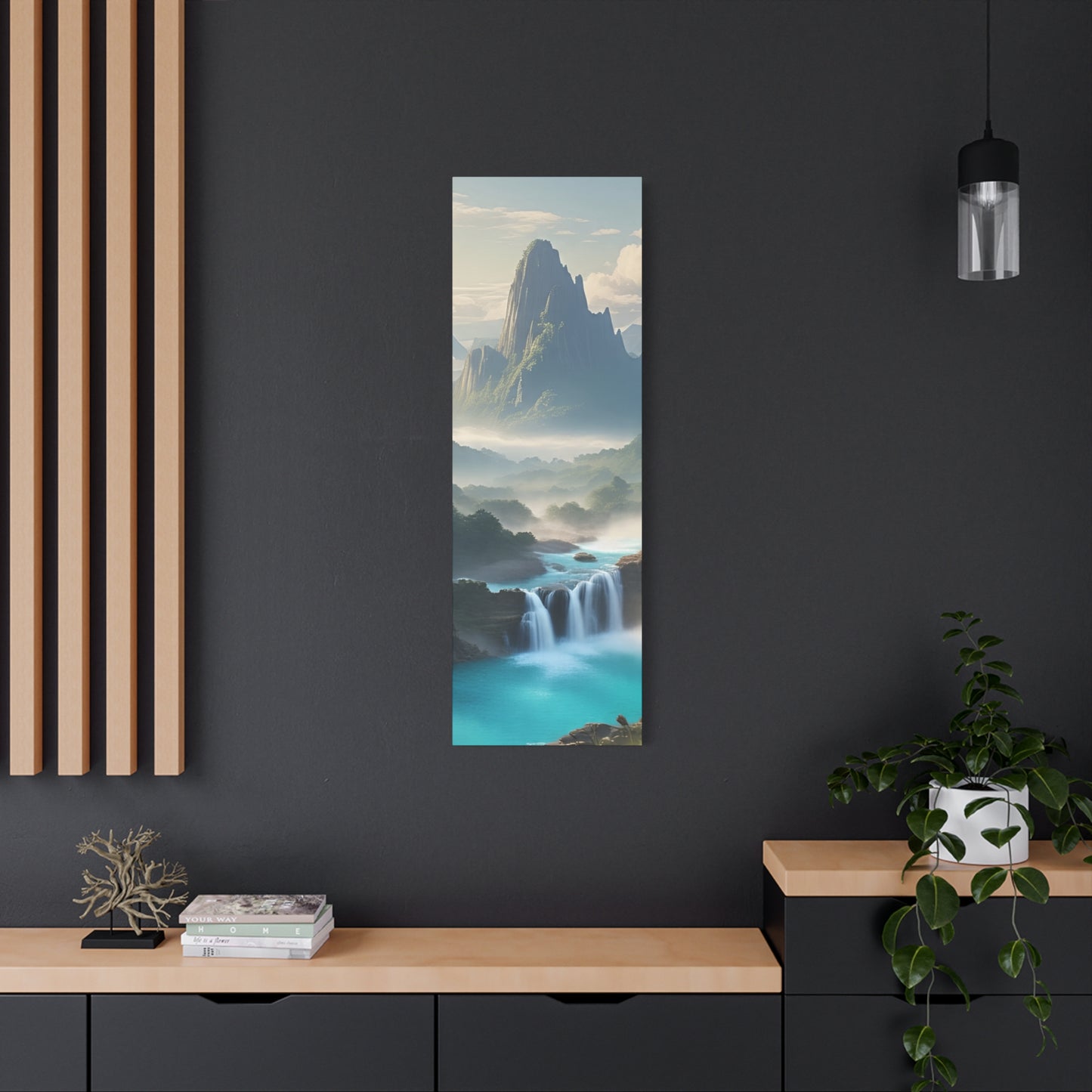 Scenic Landscape Canvas Print, Wall Art Decor, Home Decoration, Nature Wall Art, Gift for Nature Lovers, Tranquil Art for Living Room