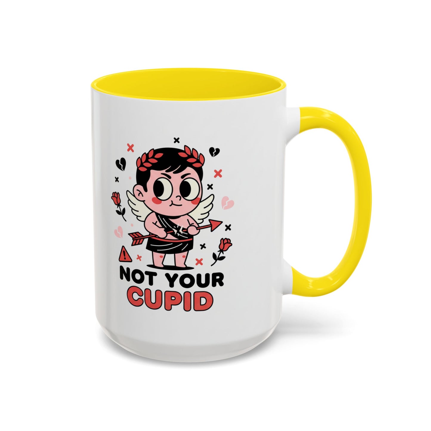Cheeky Anti-Valentine Accent Coffee Mug — 11/15oz