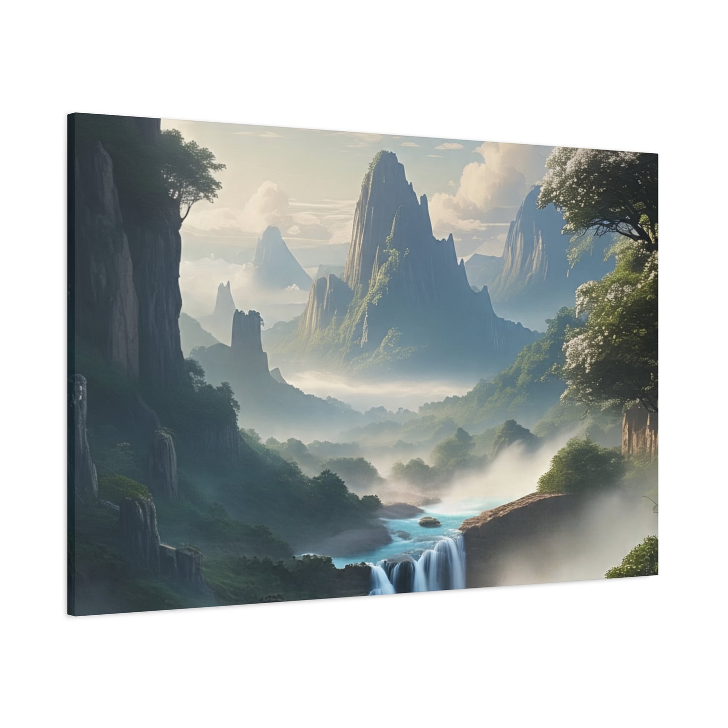 Scenic Landscape Canvas Print, Wall Art Decor, Home Decoration, Nature Wall Art, Gift for Nature Lovers, Tranquil Art for Living Room