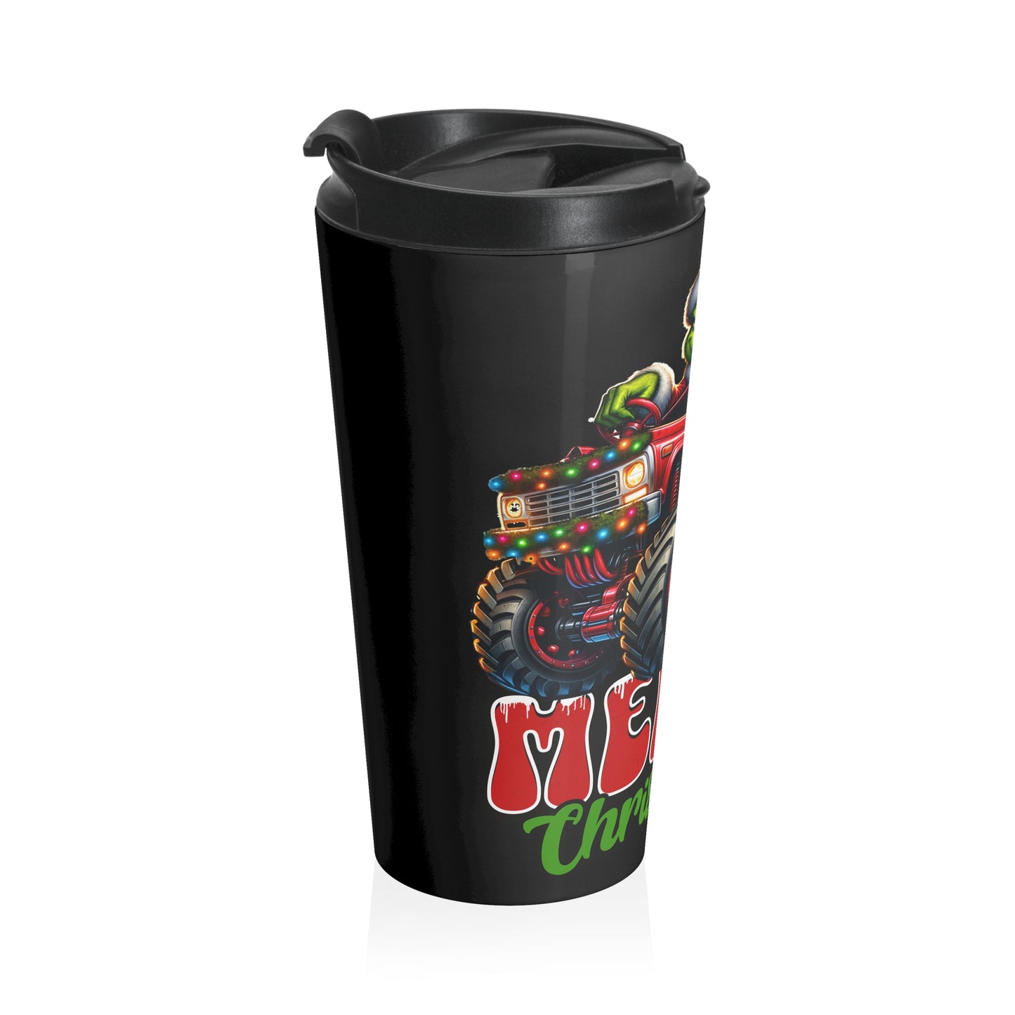 Merry Christmas Grinch Travel Mug