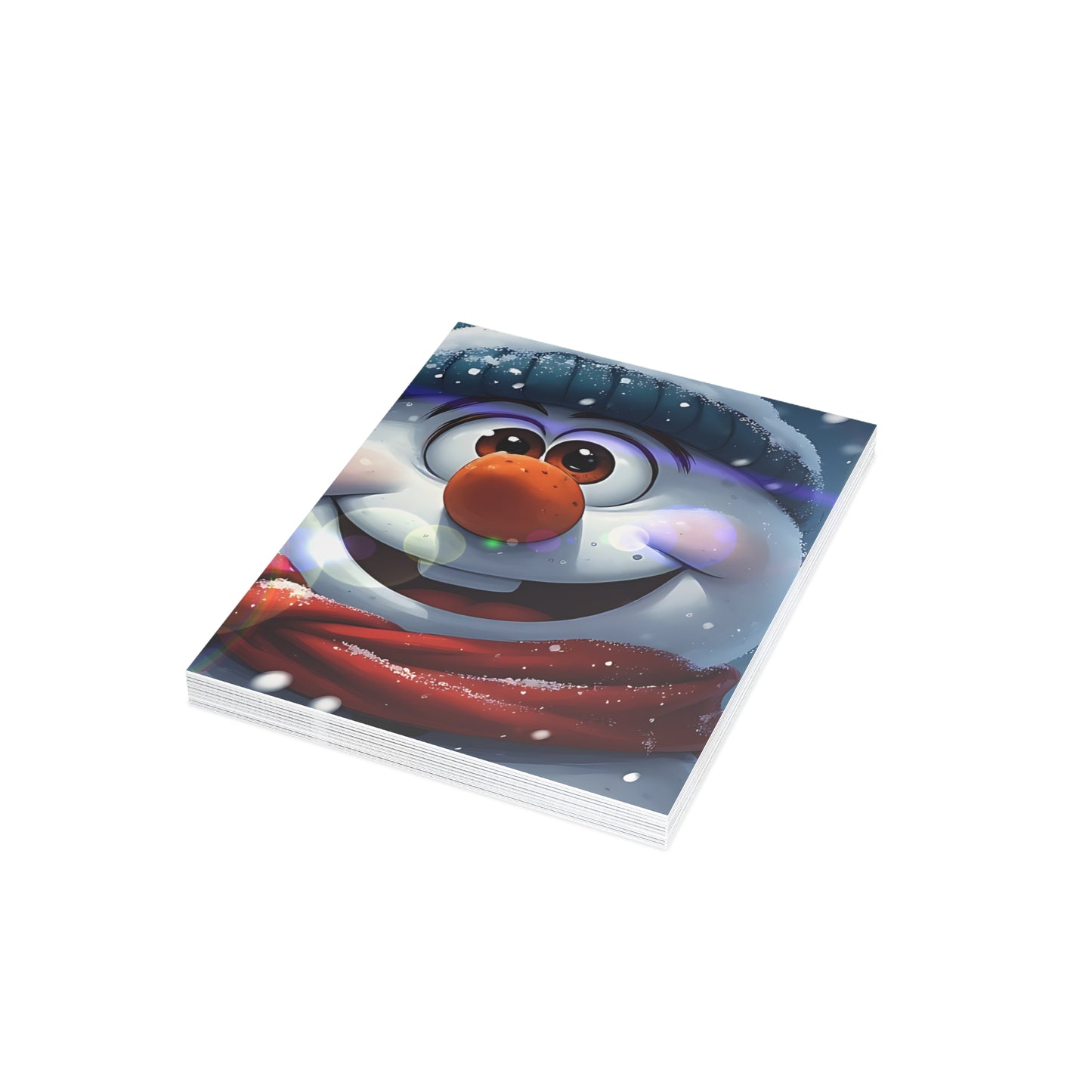 Goofy Snowman (Christmas Selfies) Postcard Bundles (envelopes included)