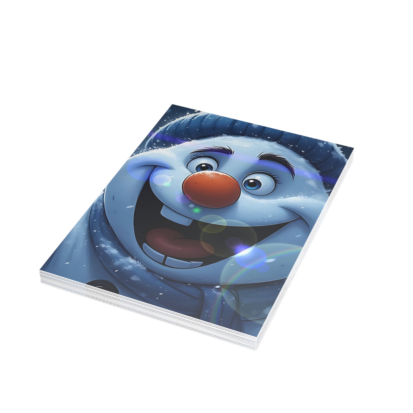 Happy Snowman (Christmas Selfies) Postcard Bundles (envelopes included)