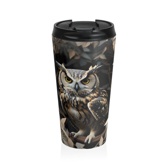 Nature-Inspired Stainless Steel Travel Mug | Owl Design for Outdoor Enthusiasts, Coffee Lovers, Hiking Gear, Wildlife Gifts, [...]