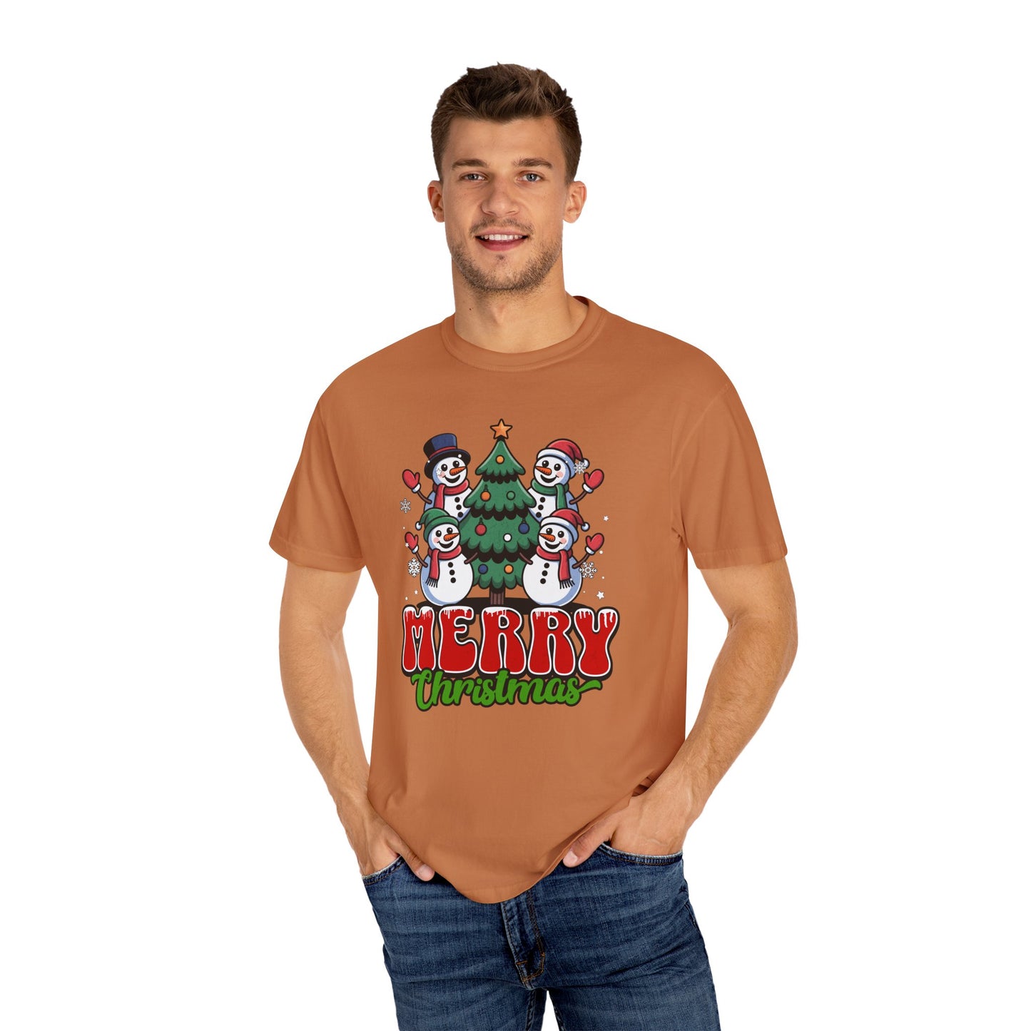 Merry Christmas Snowman T-shirt