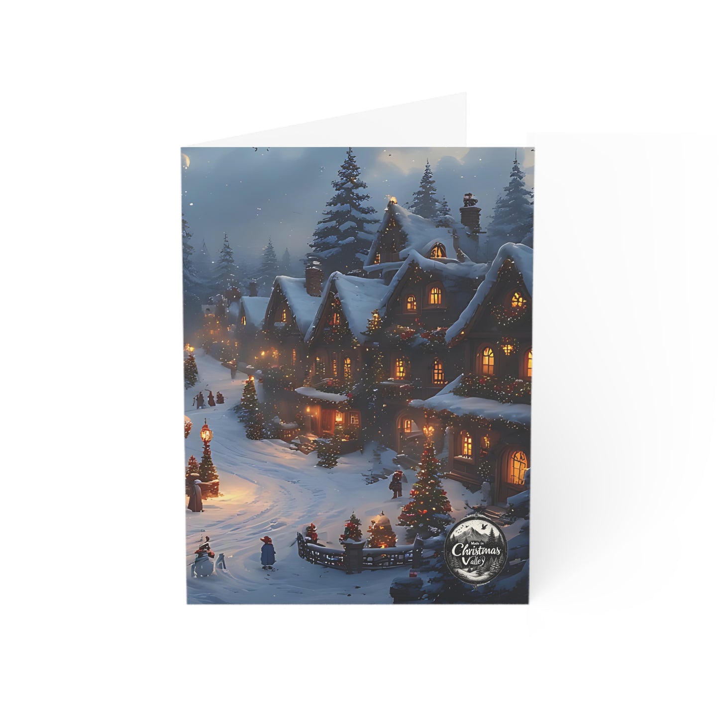 Cozy Winter Greeting Cards - Holiday Cheer, Christmas Wishes, Seasonal Greetings, Set of 1, 10, 30, 50pcs, Festive Cards for All Occasions