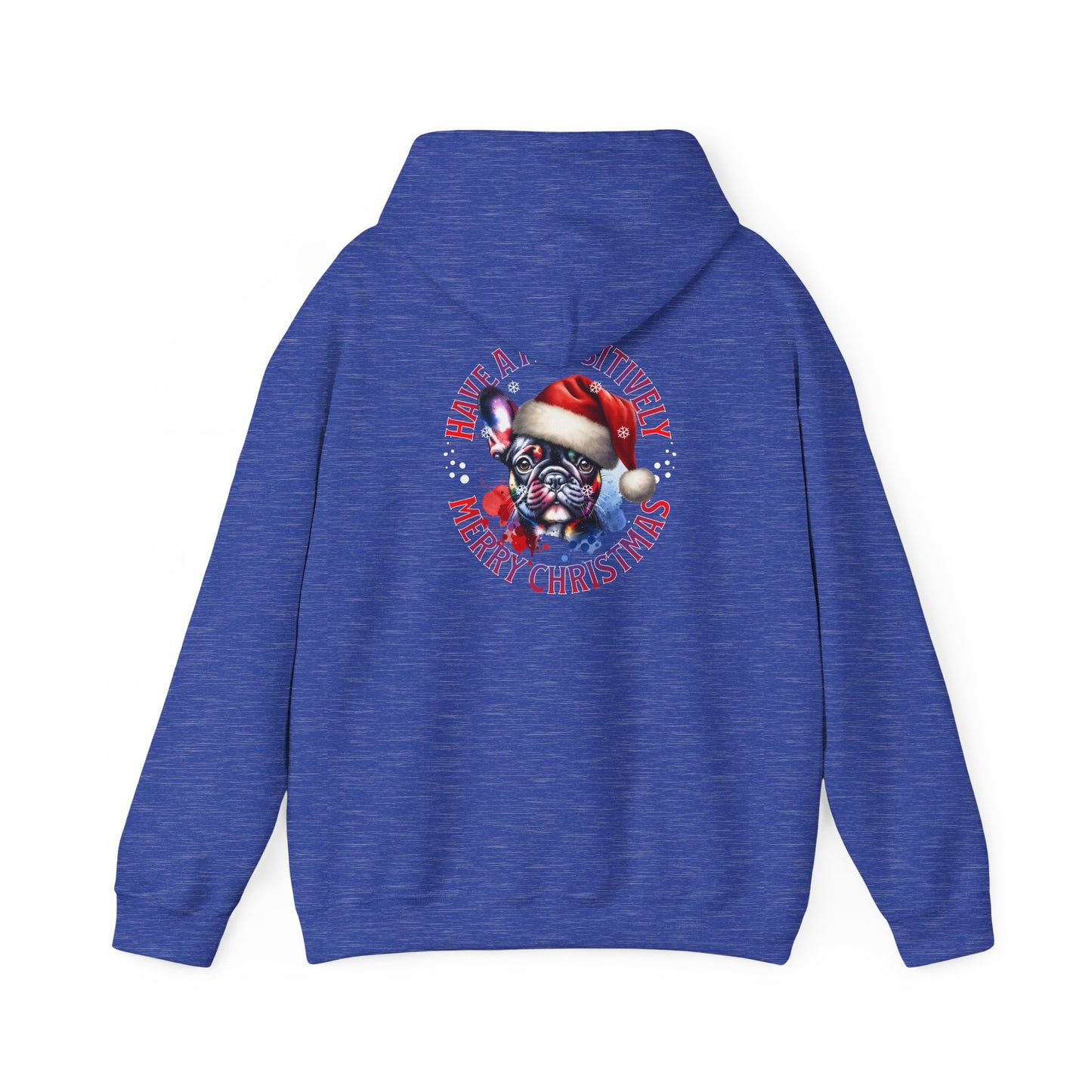 Christmas Pack Boston Terrier Hoodie — 'Have A Pawsitively Merry Christmas' Festive Dog Sweatshirt