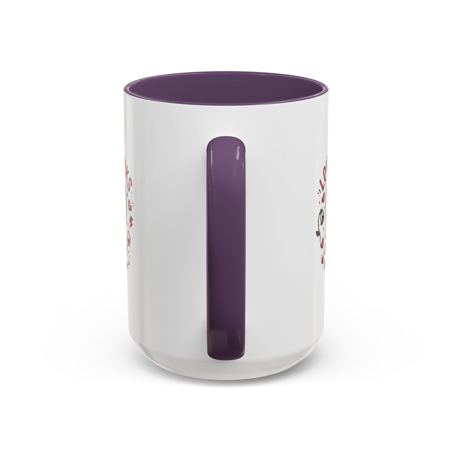 Coffee Mug — "Love Stinks" Anti-Valentine Heart Accent Mug (11/15oz)