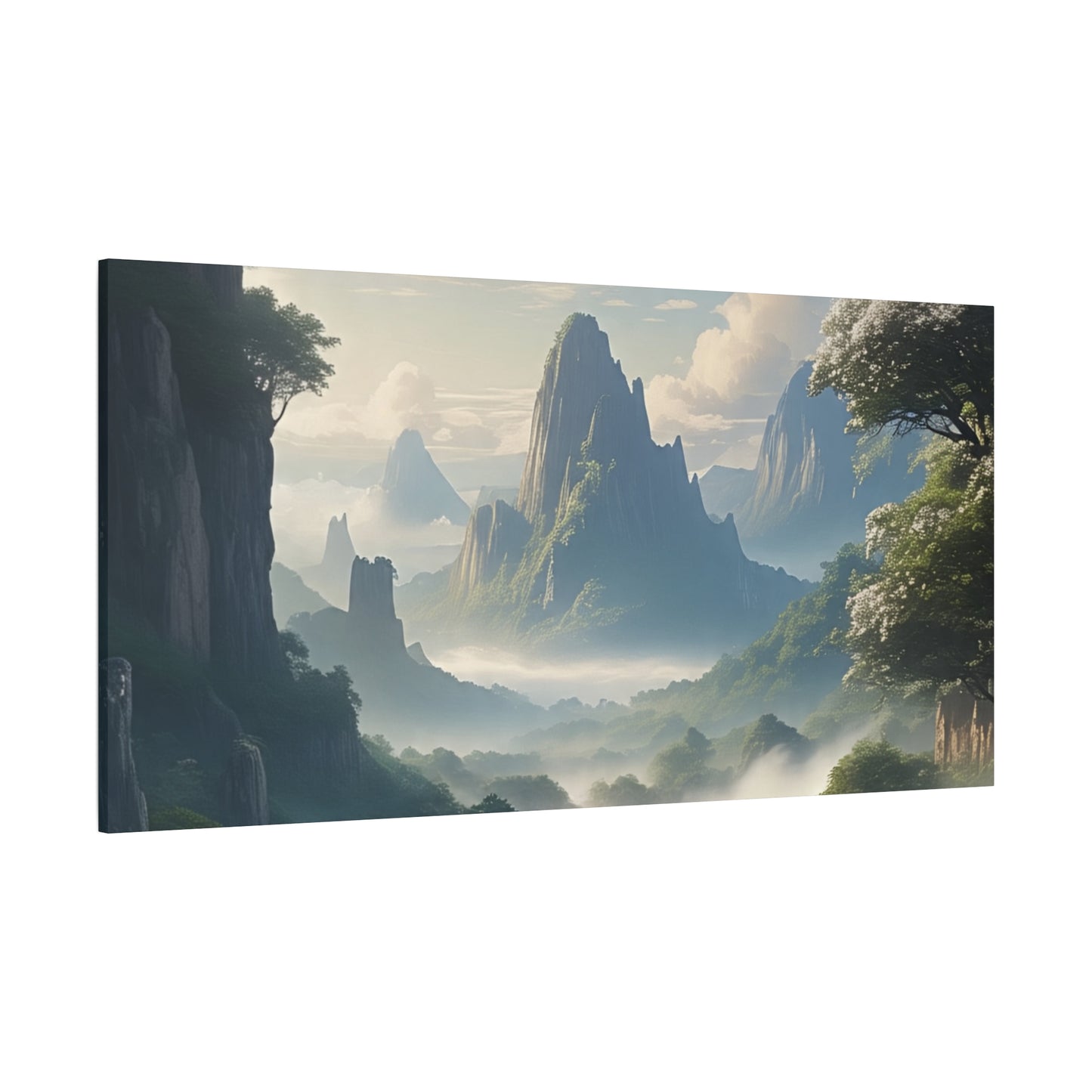 Scenic Landscape Canvas Print, Wall Art Decor, Home Decoration, Nature Wall Art, Gift for Nature Lovers, Tranquil Art for Living Room