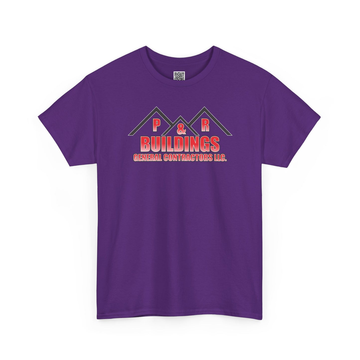 P&R BUILDINGS Logo T-Shirt — Contractor Work Tee