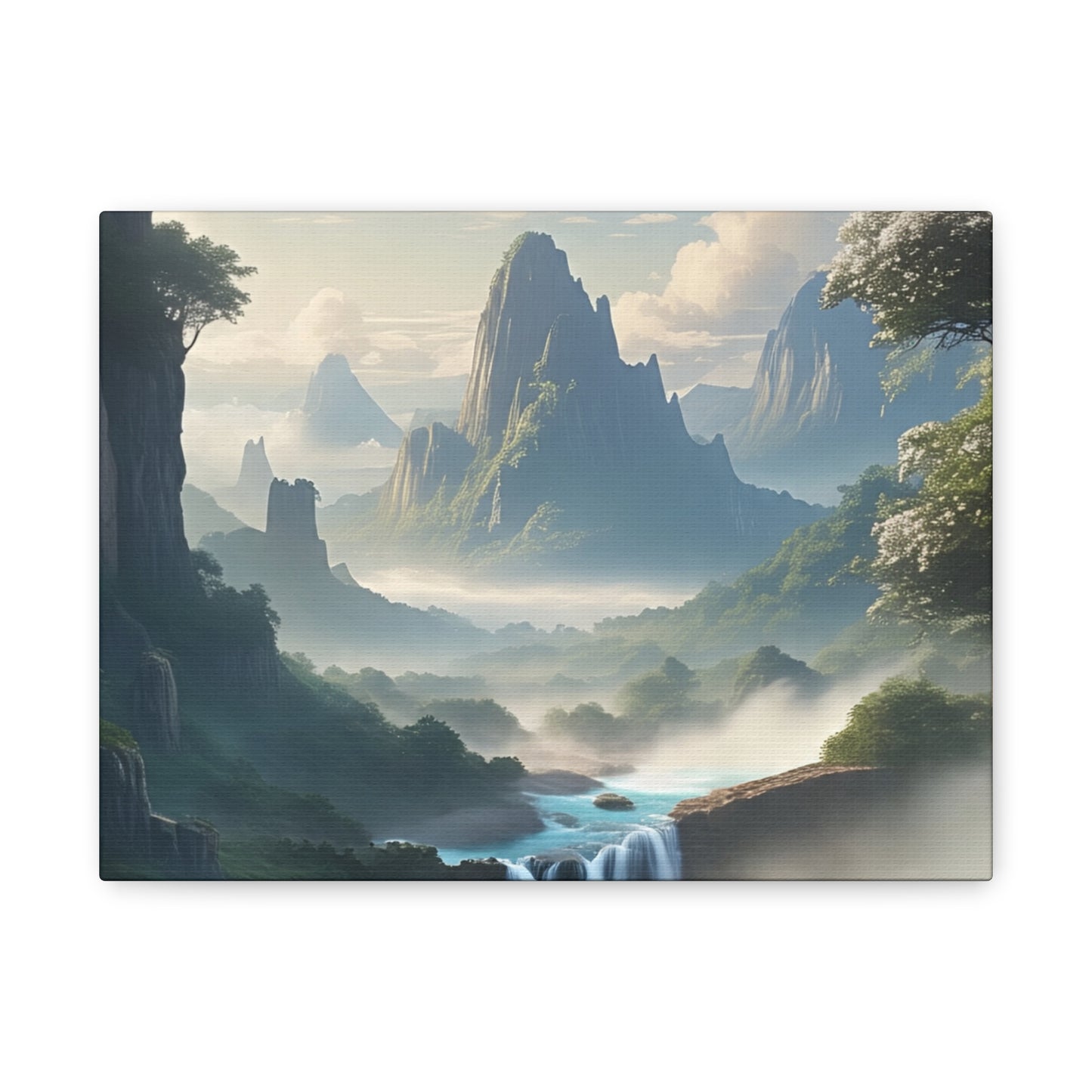 Scenic Landscape Canvas Print, Wall Art Decor, Home Decoration, Nature Wall Art, Gift for Nature Lovers, Tranquil Art for Living Room