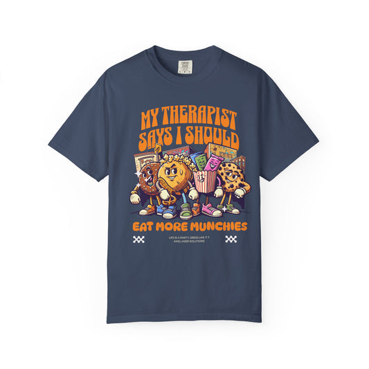 Funny Foodie T-Shirt, My Therapist Says I Should Eat More Munchies, Cute Snack Tee, Unisex Humor Shirt, Gift for Food Lovers, Birthday [...]