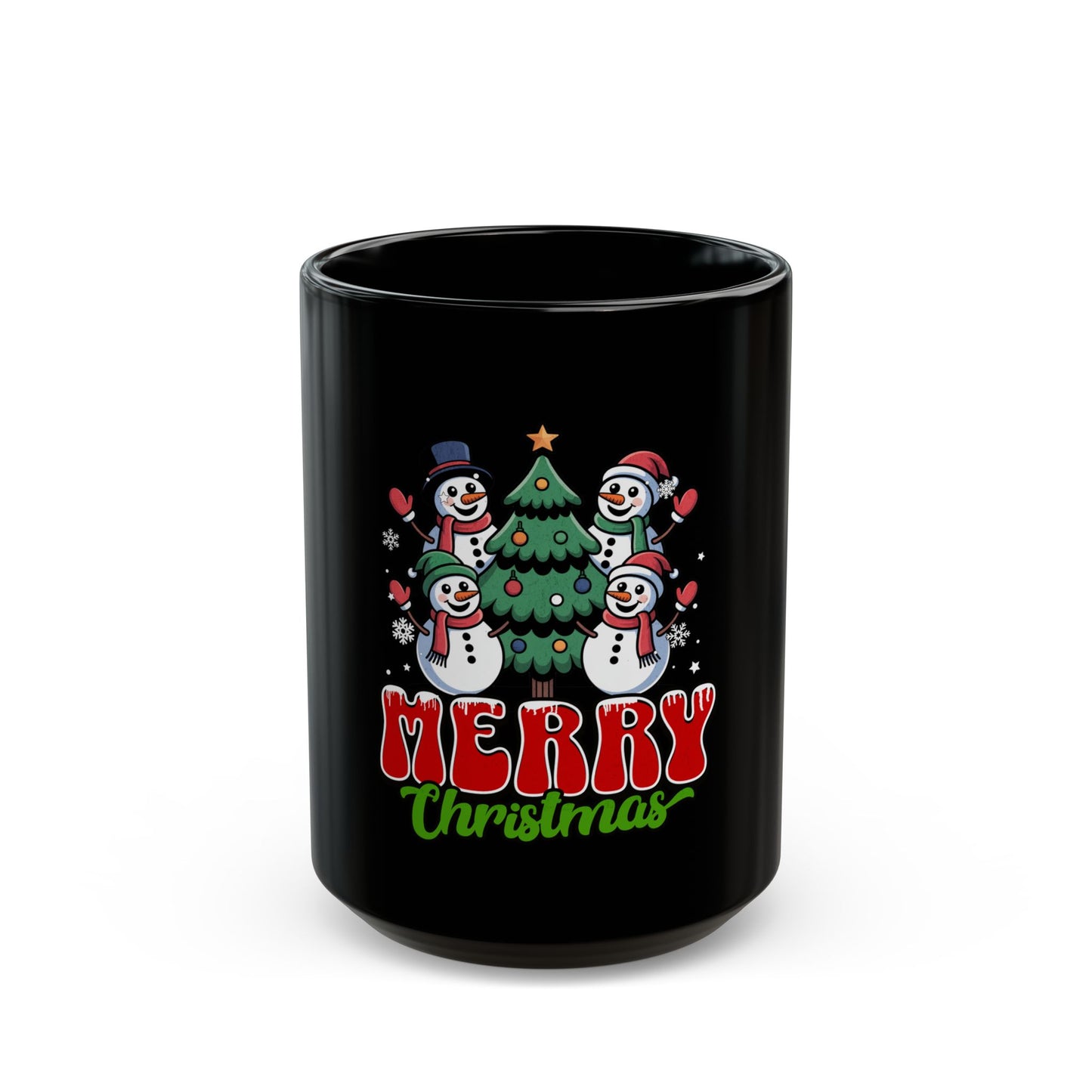 Festive Christmas Mug with Snowmen
