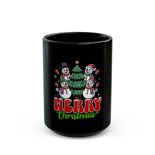 Festive Christmas Mug with Snowmen