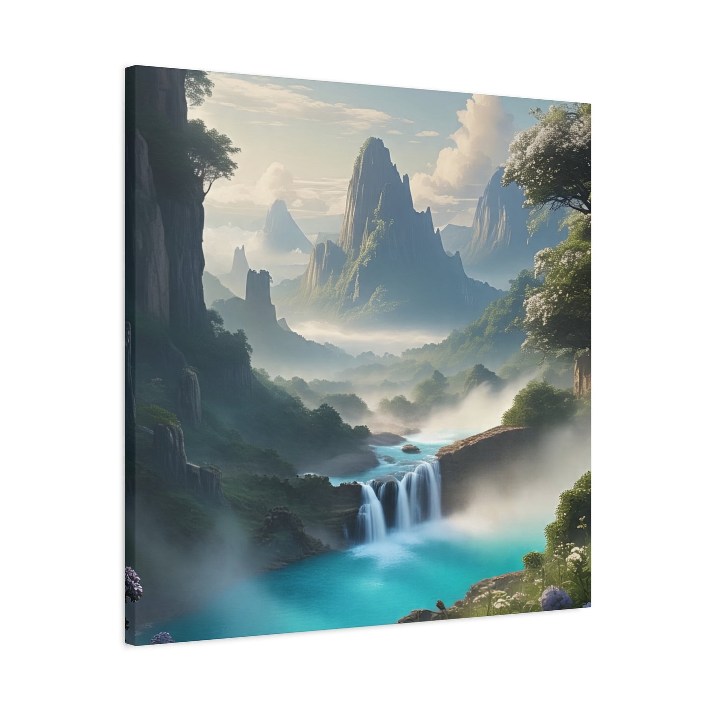 Scenic Landscape Canvas Print, Wall Art Decor, Home Decoration, Nature Wall Art, Gift for Nature Lovers, Tranquil Art for Living Room