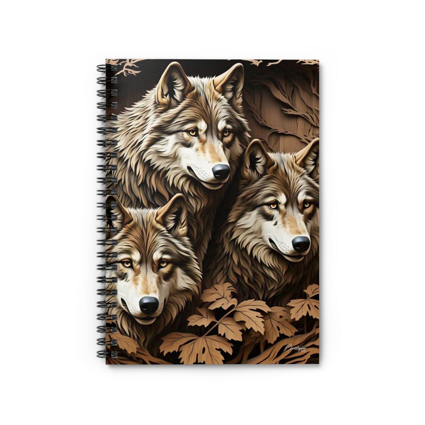Wildlife Spiral Notebook -  School Supplies, [...]