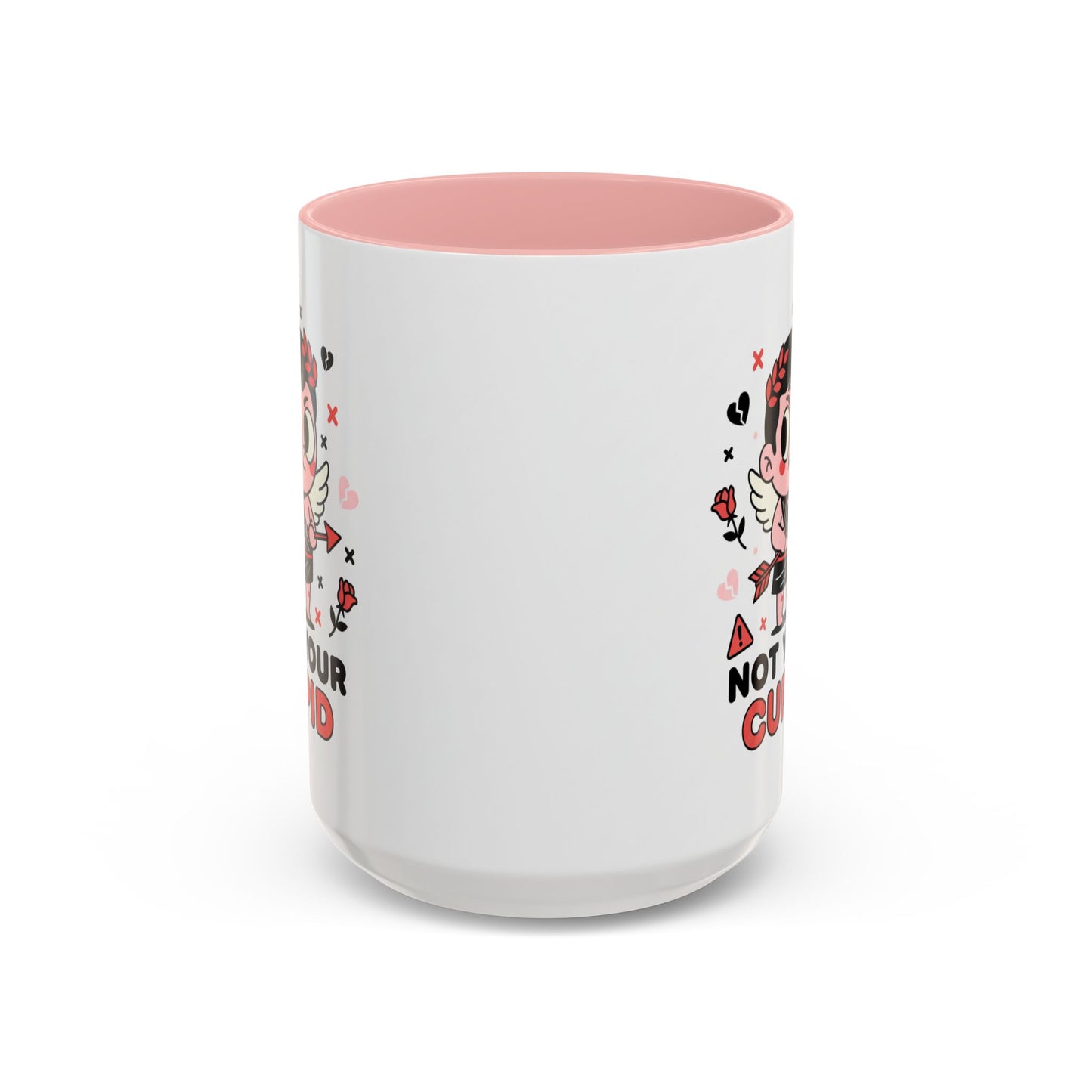 Cheeky Anti-Valentine Accent Coffee Mug — 11/15oz