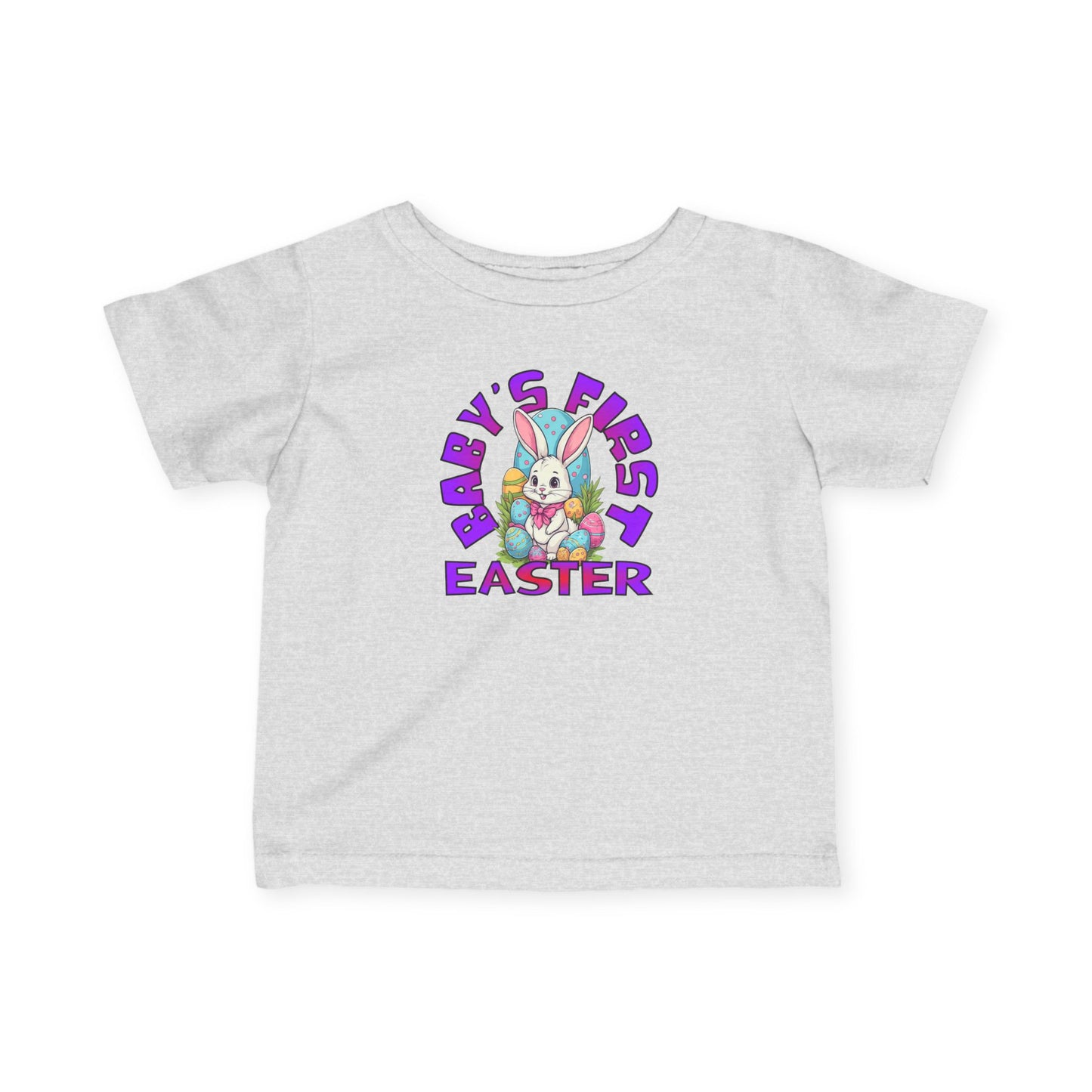 Infant Tee — "Baby's First Easter" Bunny Graphic Easter Outfit