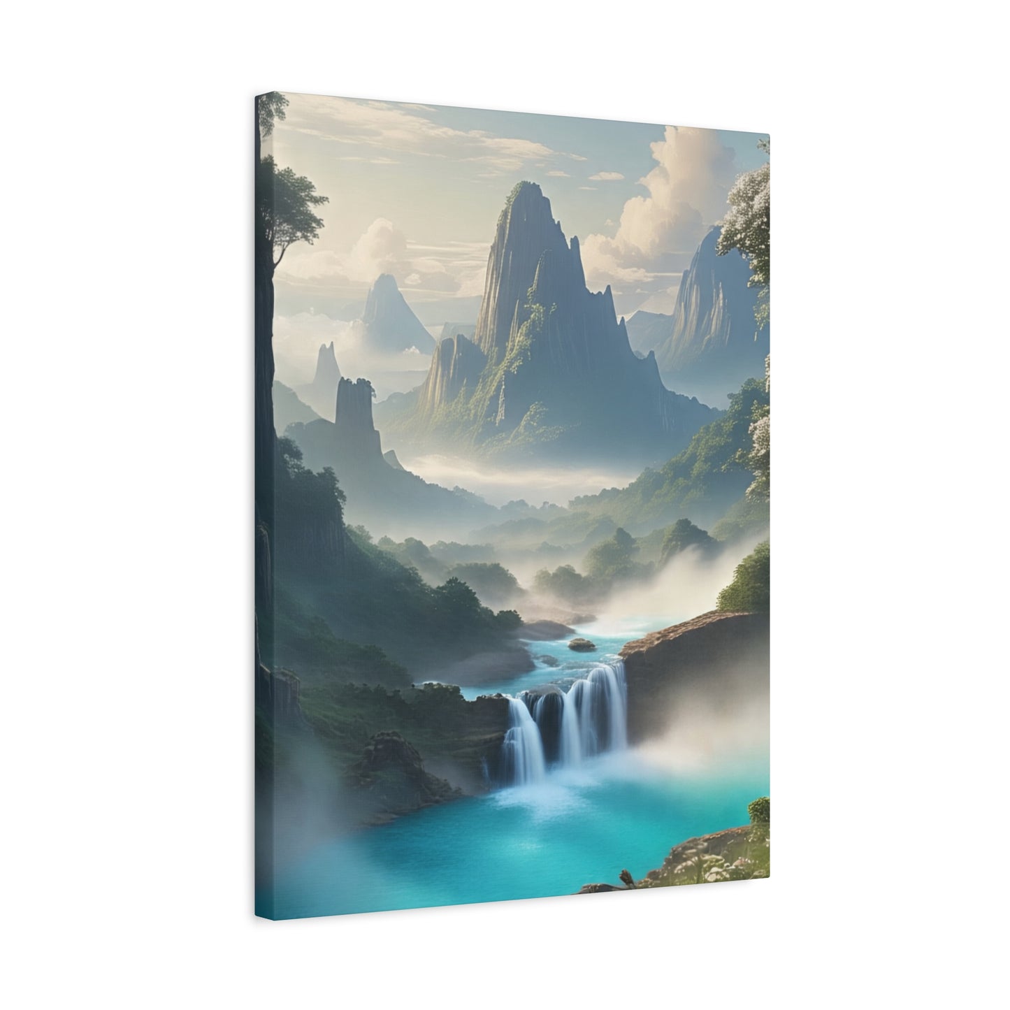 Scenic Landscape Canvas Print, Wall Art Decor, Home Decoration, Nature Wall Art, Gift for Nature Lovers, Tranquil Art for Living Room