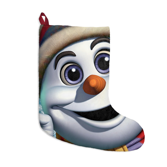 Snowman Christmas Stocking — Cute Holiday Holiday Decor for Kids