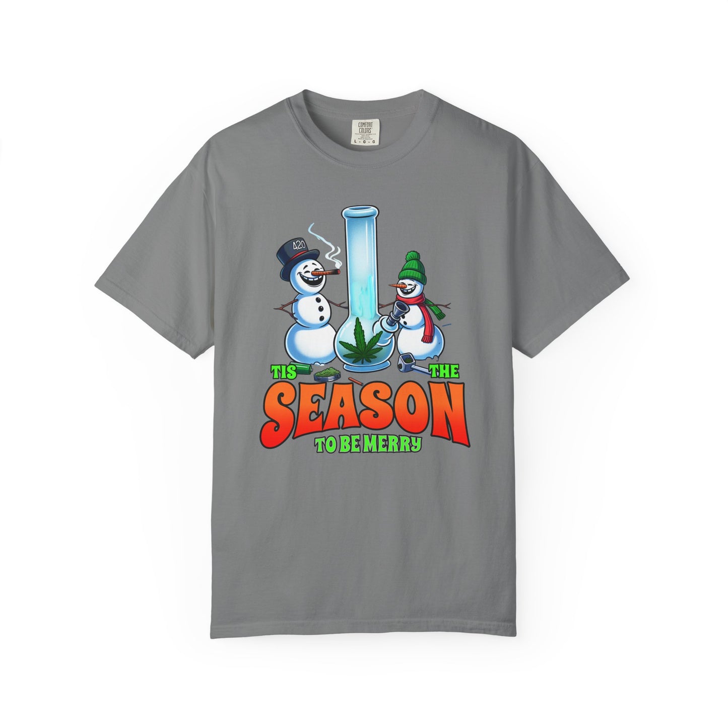 Festive Unisex T-Shirt: 'Tis the Season to Be Merry'
