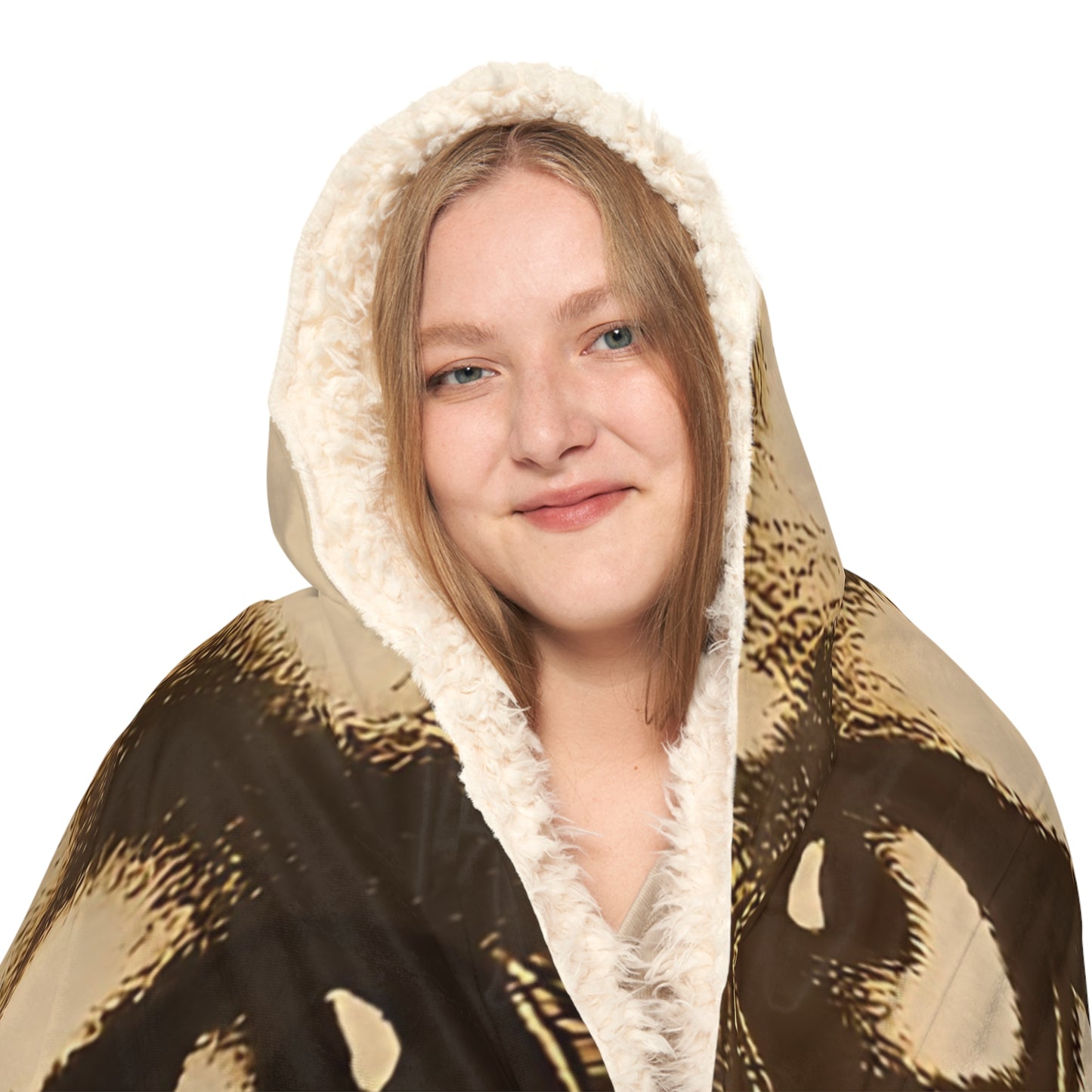 Cozy Lion Snuggle Blanket - Perfect for Movie Nights, Gifting, Home Decor, Camping, Animal Lovers