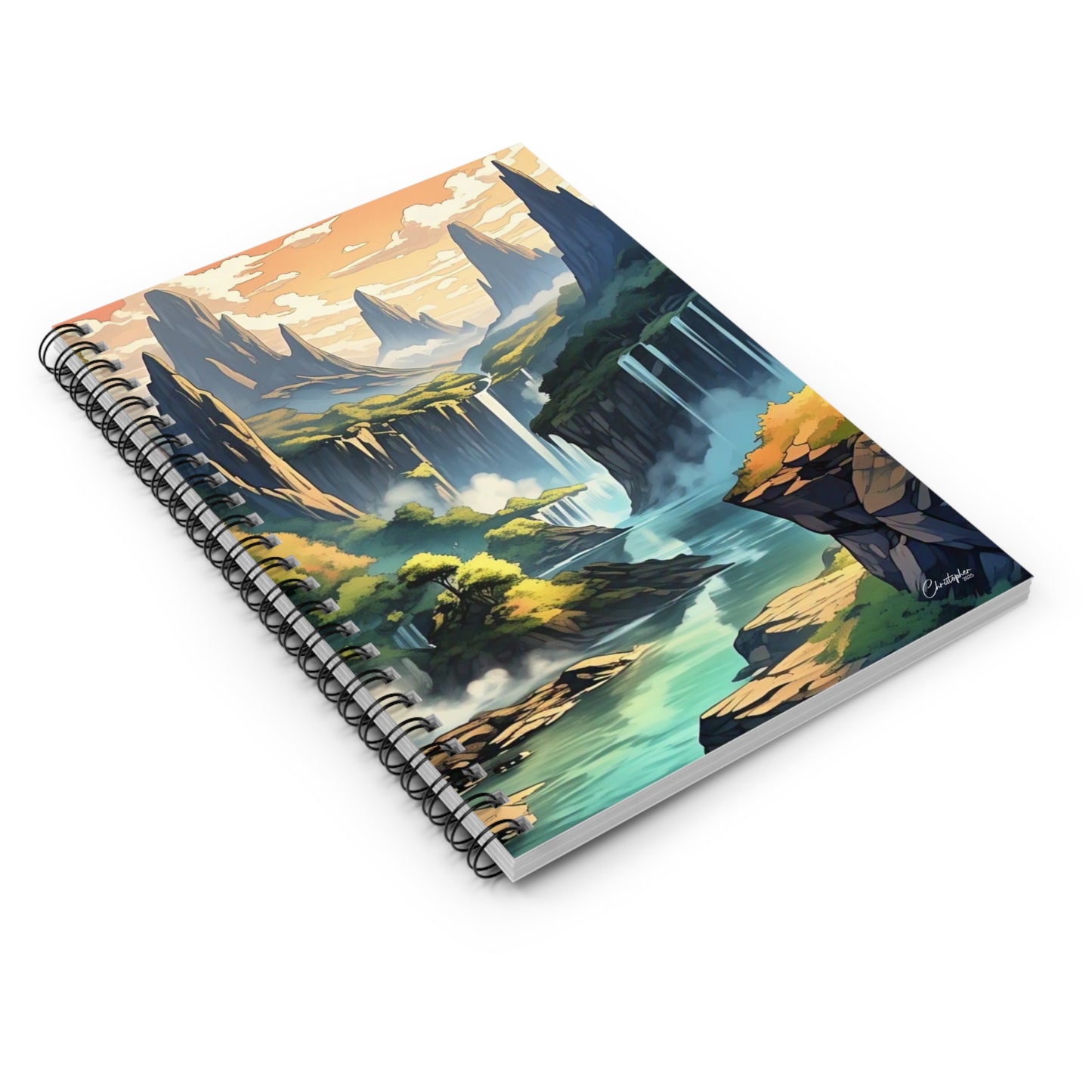 Nature-Inspired Spiral Notebook - School Use, Gifts, Nature Lovers