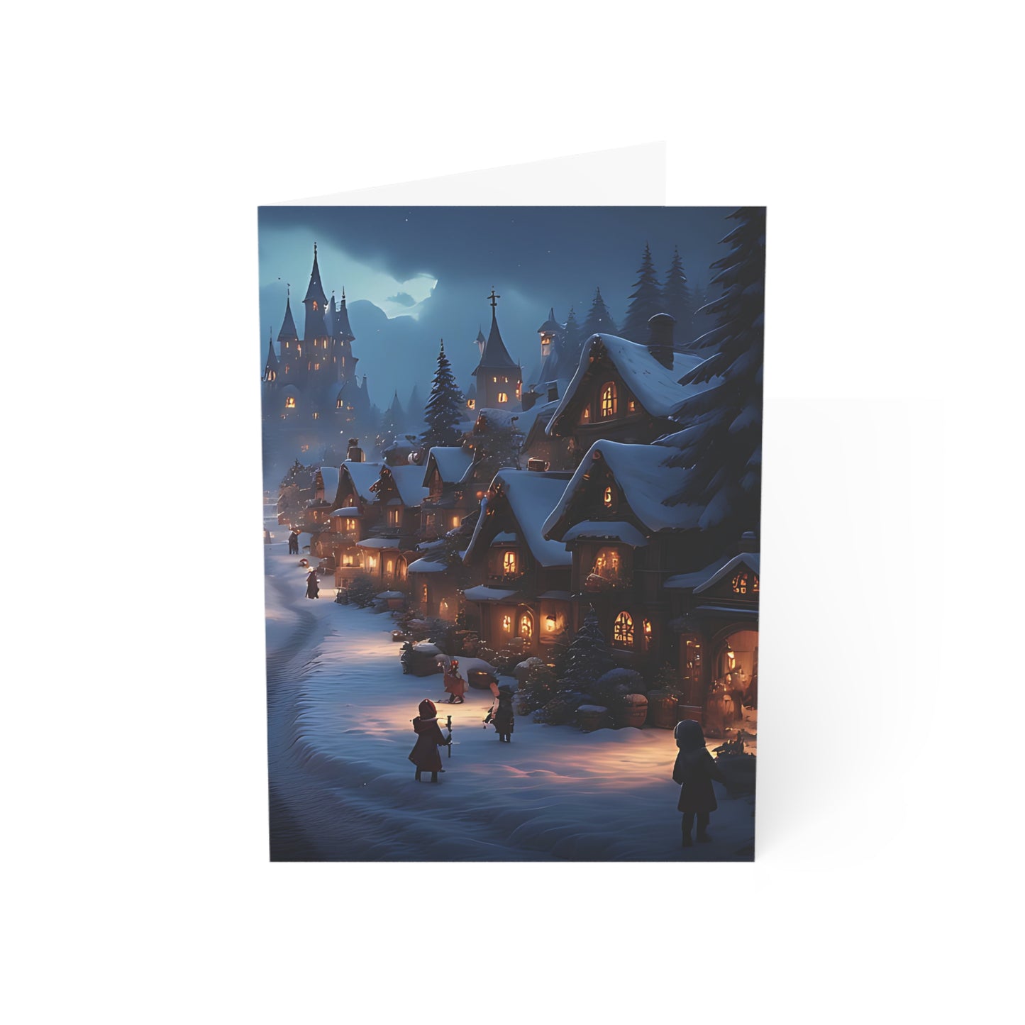 Winter Wonderland Greeting Cards - Cozy Holiday Cards for Christmas, New Year, Seasonal Greetings, Festive Occasions, and Winter [...]
