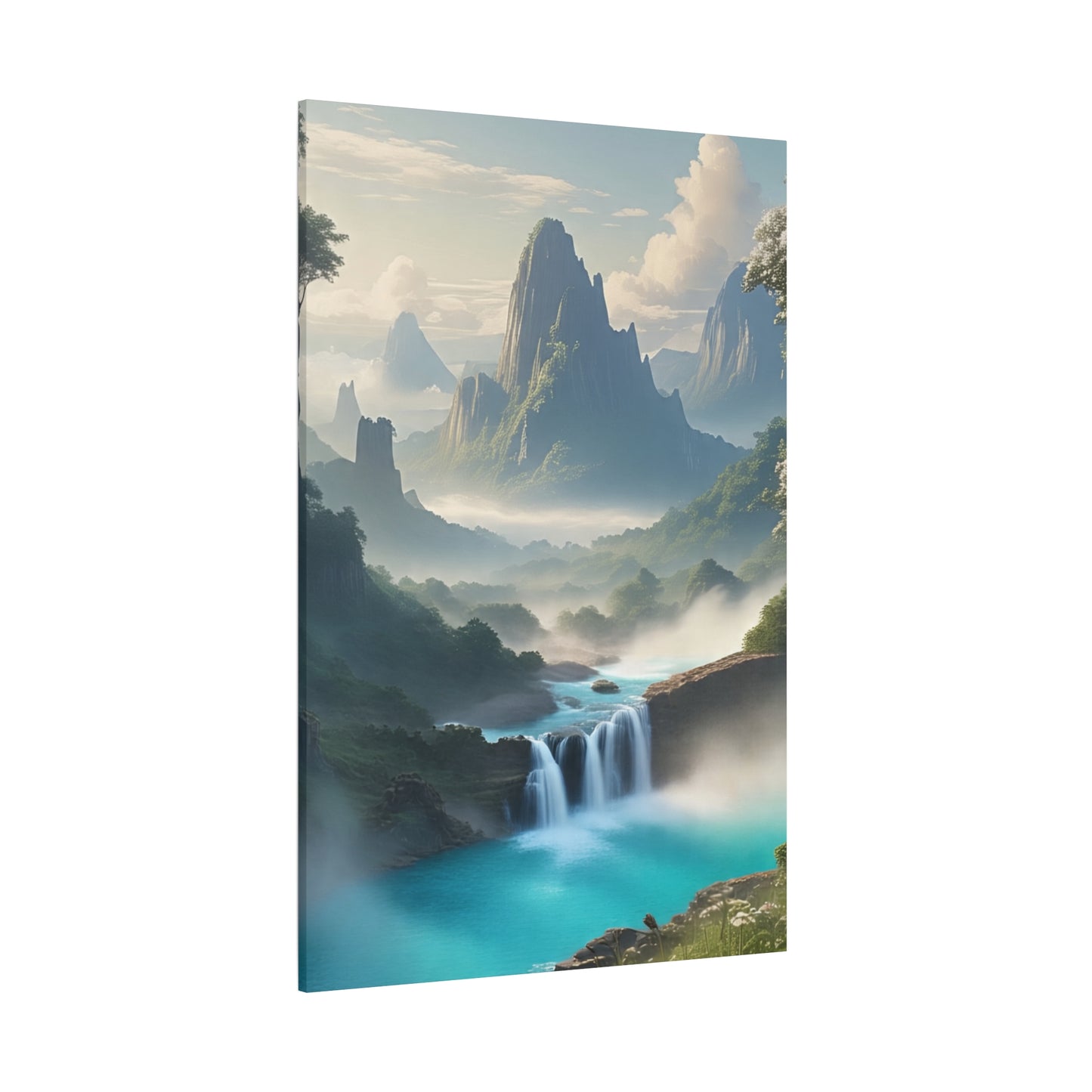 Scenic Landscape Canvas Print, Wall Art Decor, Home Decoration, Nature Wall Art, Gift for Nature Lovers, Tranquil Art for Living Room